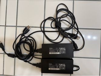 2X MSI laptop charger