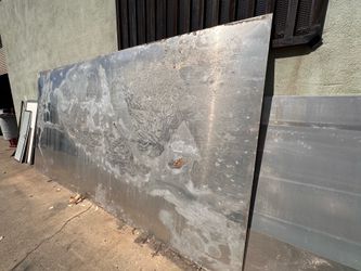 ALUMINUM SHEET ALLOY 2014 (GAUGE .090)  SIZE 79.5" X 162" ALCAD