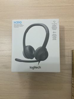 Logitech H390 USB Headset - New/Open Box $10 Each (2 Available)