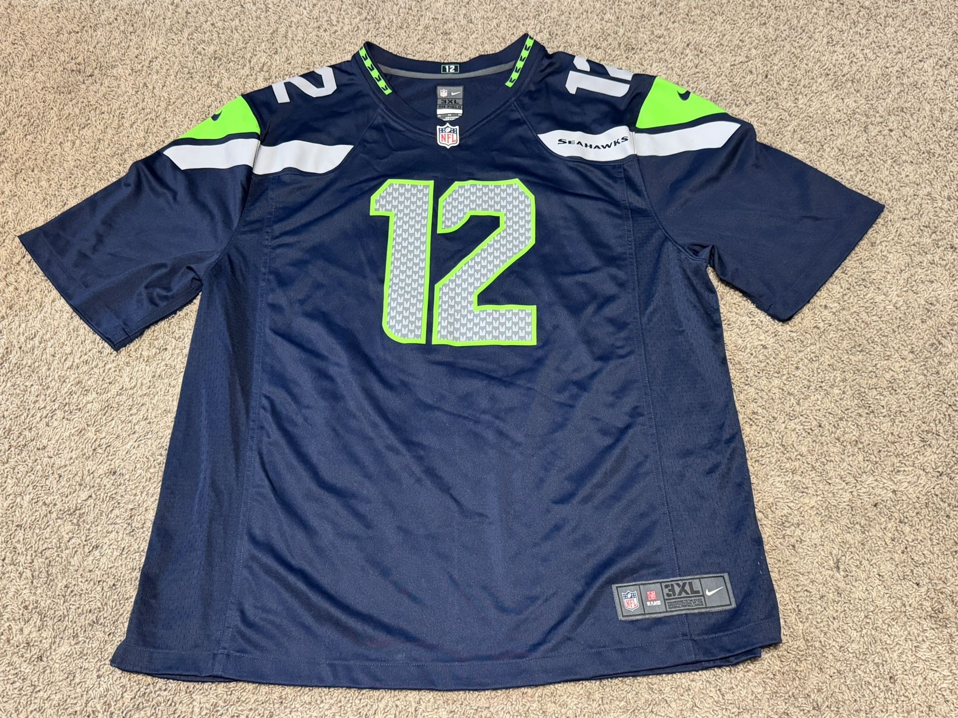 3XL Seattle Seahawks Jersey