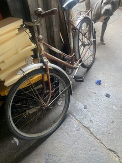 Vintage Bike 24 Wheels Is Complete Need Tires Only
