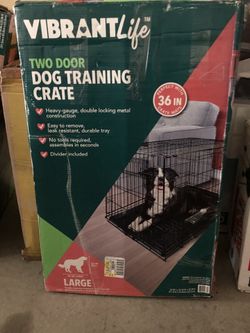 Vibrant life hotsell dog crate large