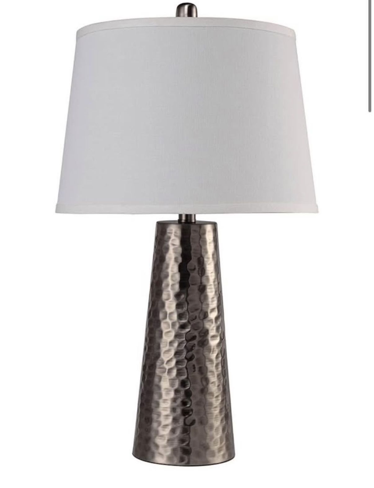 Silver Leaf Lamp