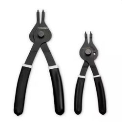 Husky 6 in. and 8 in. Snap Ring Pliers with Cushion Grip (2-Pack) @Tools-707
