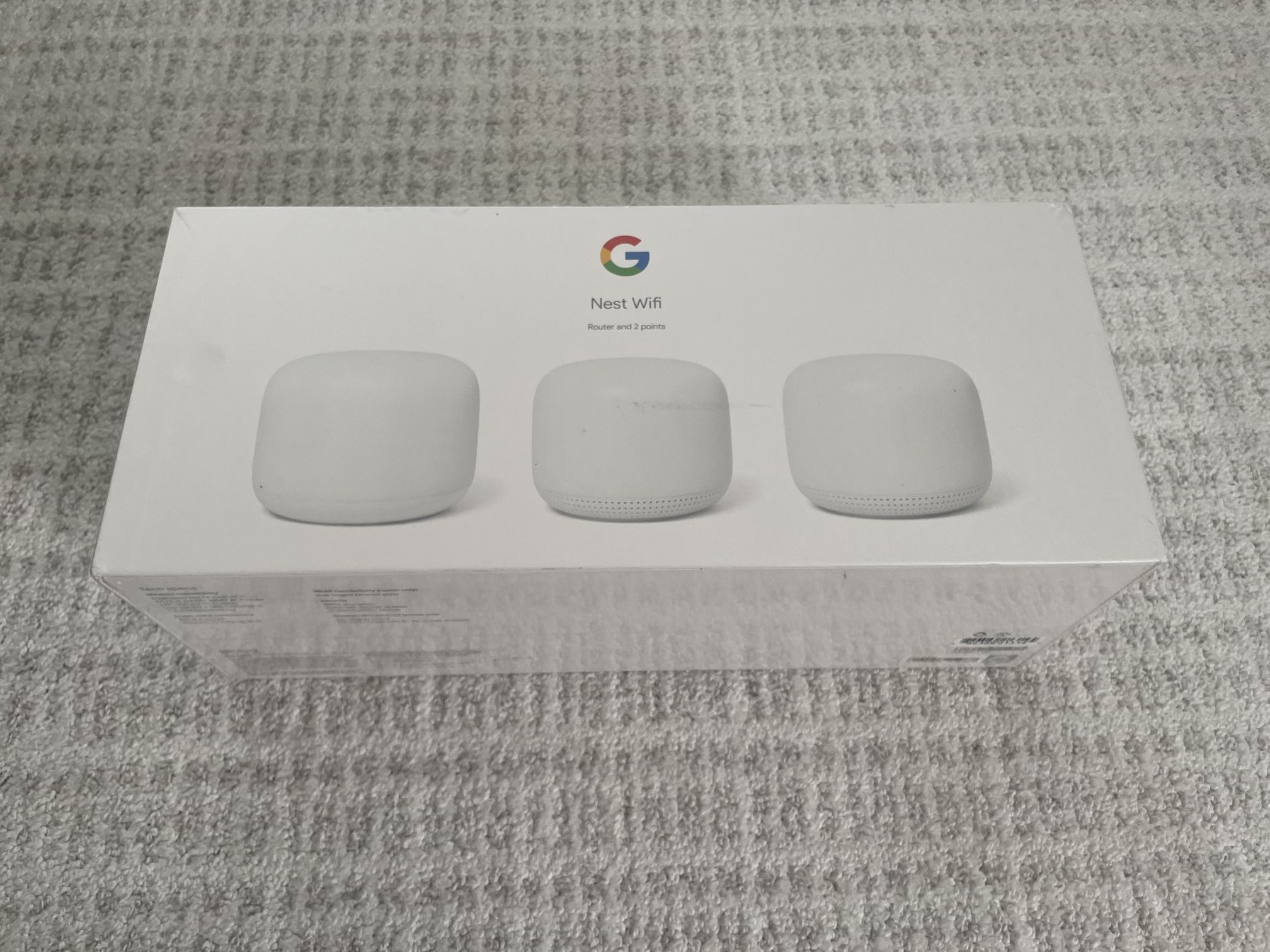 **For Sale: Google Nest WiFi Router 3 Pack (2nd Generation) - Unopened**