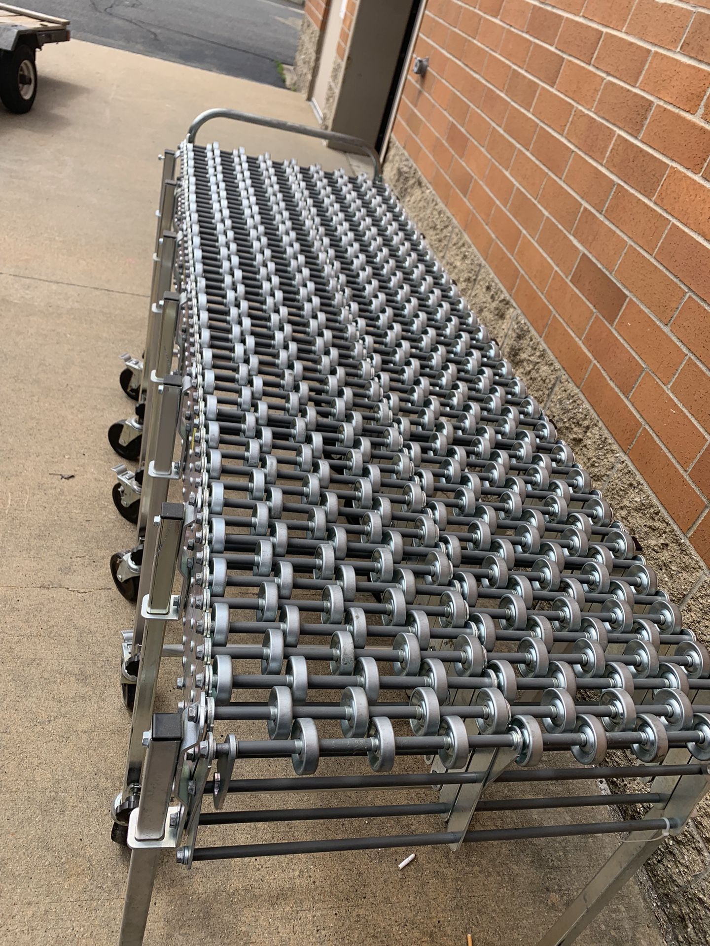 Fully Adjustable, Roller Conveyor