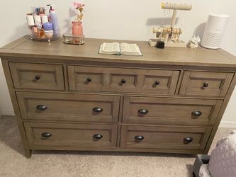 Gently used, one owner,  grey bedroom furniture