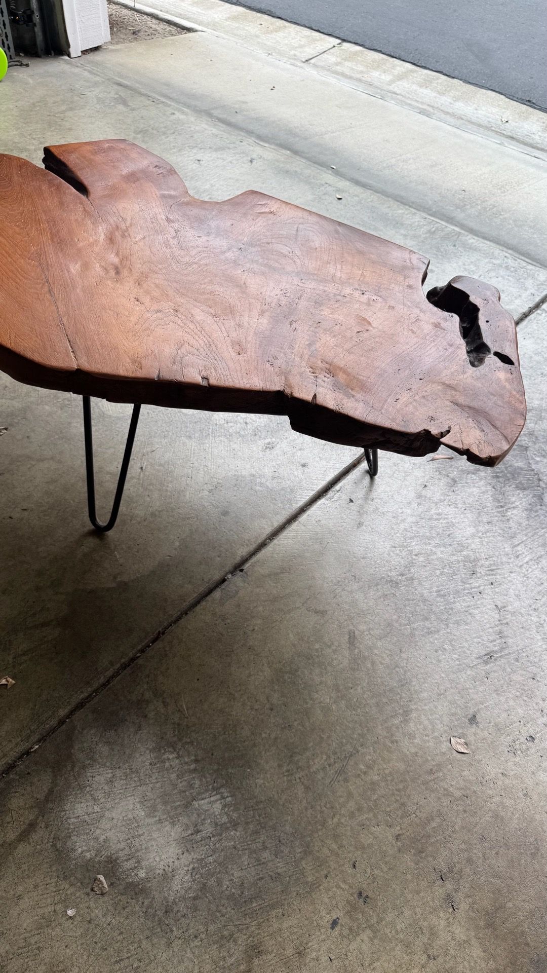 Live Edge Wood Coffee Table
