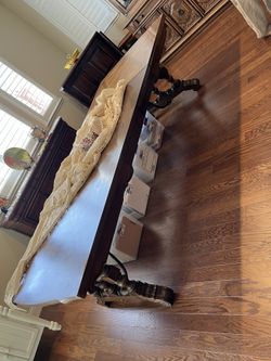 Dining Table and Hutch