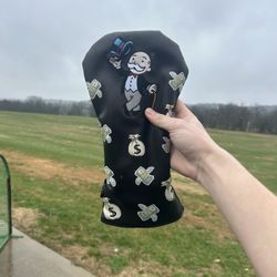 Monopoly man driver headcover