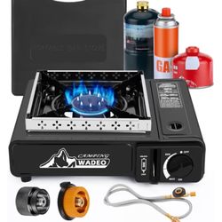 Three fuel pratble camping stove