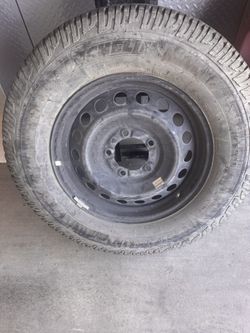 Tundra Spare Tire And Rim