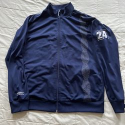 Umbro Mans Navy Blue Jacket Sz L