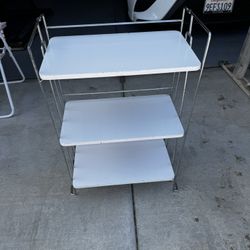 Collapsible Bar Cart / Serving Cart 