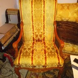 High Back Armchair