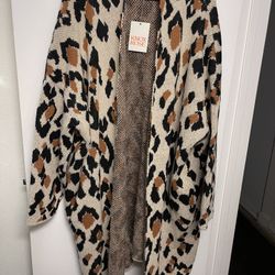 WOMENS SAFARI CARDIGAN SIZE 3XL Y 4 XL NEW