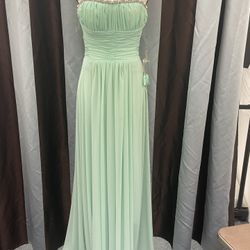 Light Aquamarine Sleeveless Dress