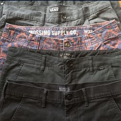 10  Pairs Of Men’s Shorts Size 32” - 36”