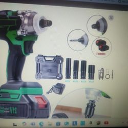 Ikaufen 21v 1/2"Wrench Impact drivern 