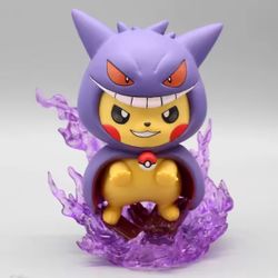 12cm Pokemon Figure Pikachu Cos Gengar Charizard Model Doll Collectible Toy Gifts Cartoon Fig