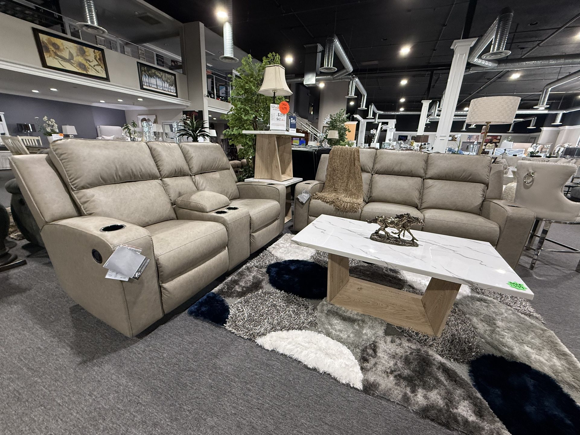2 Pc Sofa And Loveseat