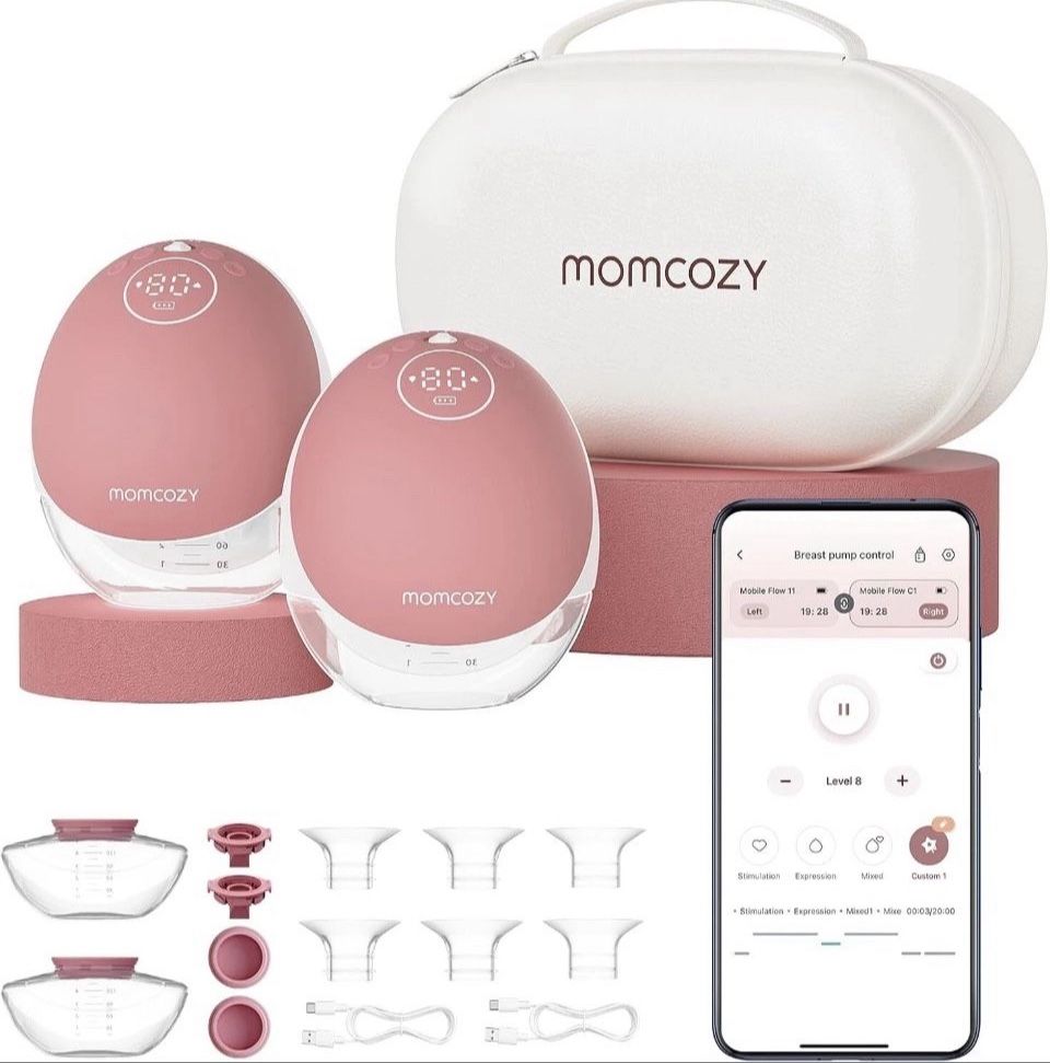 Momcozy Mobile Flow | M9 Hands Free Breast Pump