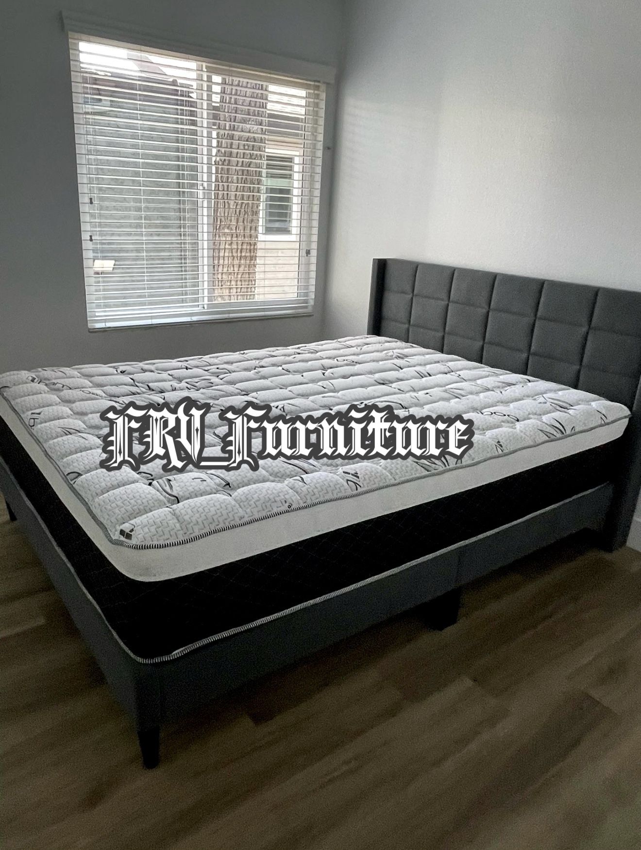 New Queen Bed Frame With Mattress
