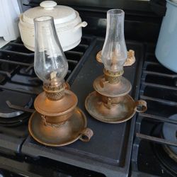 Antique Kerosene Lamps