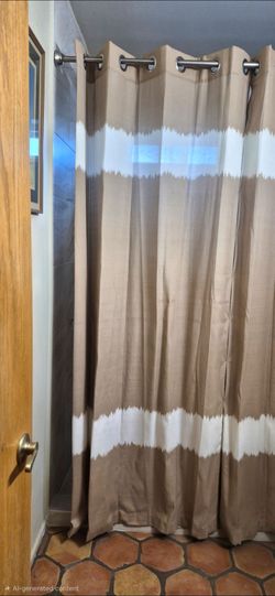 NEW GROMMET BLACKOUT Curtain 50x84 $25 Foothills/Fortuna road