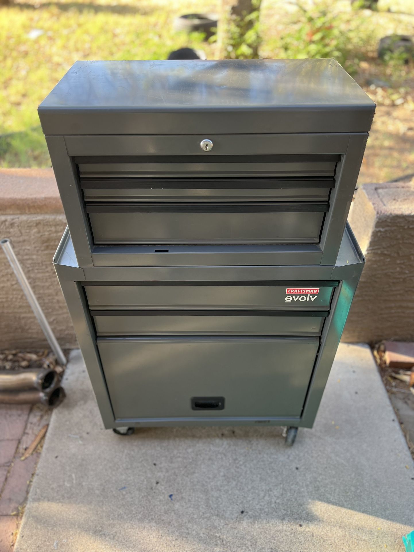 Craftsman Tool Box With Some Tools