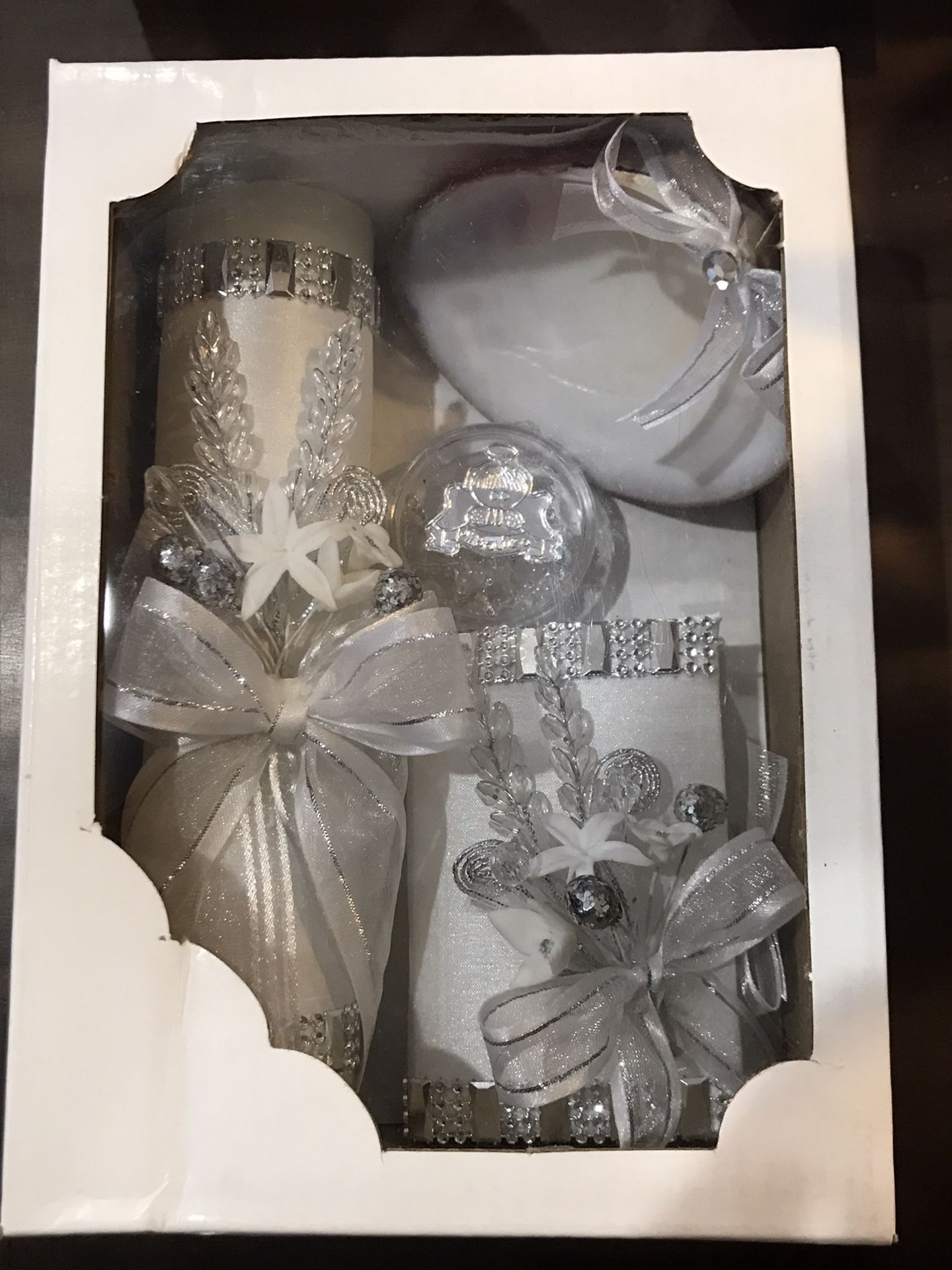 4 Piece Bautizo/baptism Set