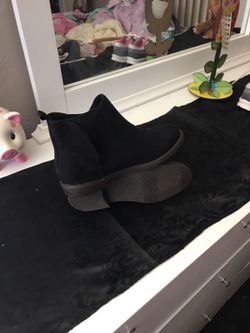 Black Suede Boots