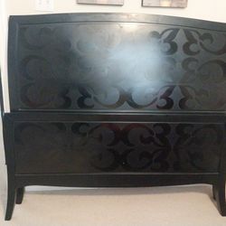 Full Bed Frame Black