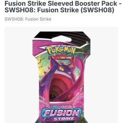 Fusion Strike Sleeved Booster 