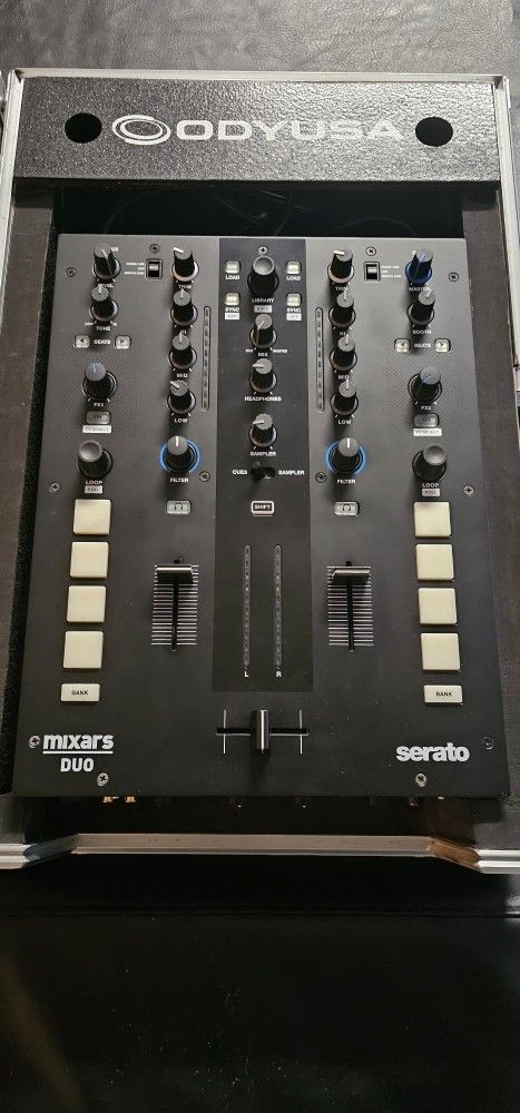 Mixars Duo Mk2 Mixer & Odyssey Case