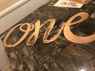 Banners, cake toppers, logos