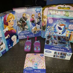 Frozen Walkie Talkies And Puzzles & MORE