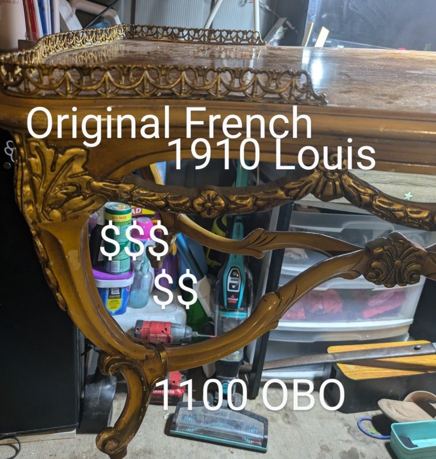 Rare Original French 1910 Louis