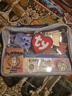 a 1999 Ty Beanie Babies Official Club Platinum Membership Kit.