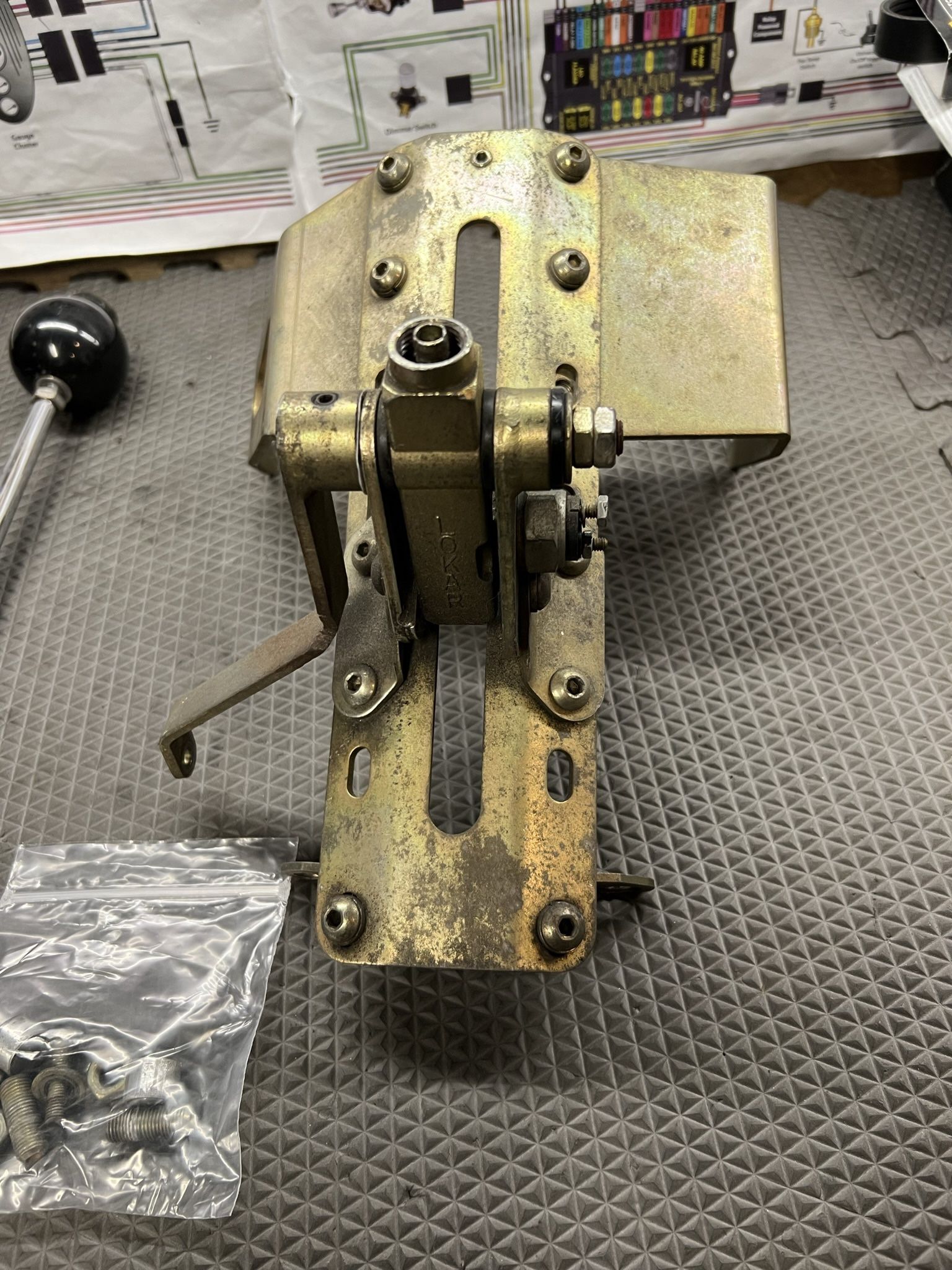 Lokar TH350 Trans mount Shifter