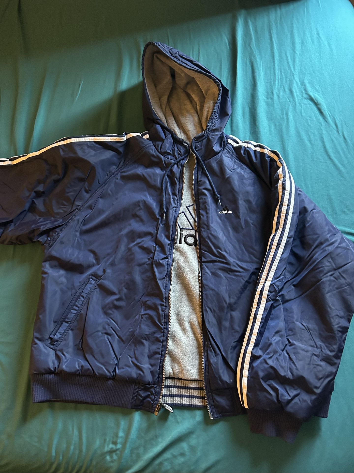 Vintage Adidas Reversible Jacket