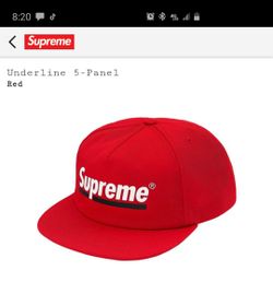 New Ss20 Supreme Inderline Hat