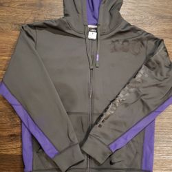 Nike Therma Fit TCU Texas Christian Jacket Men Medium