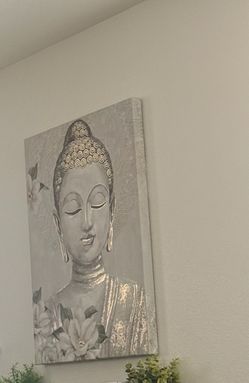 Large Buddha Canvas Wall Art – $25