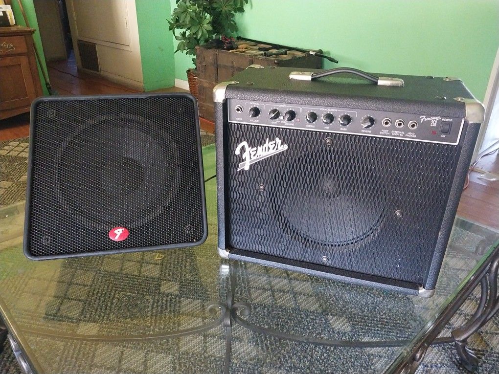 FENDER FRONTMAN 25R PR 225 75W Electric Guitar Amp + Fender 1270 Stage Monitor