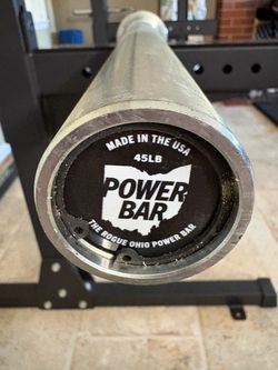 ROGUE 45LB OHIO POWER BAR -  BLACK E-COAT
