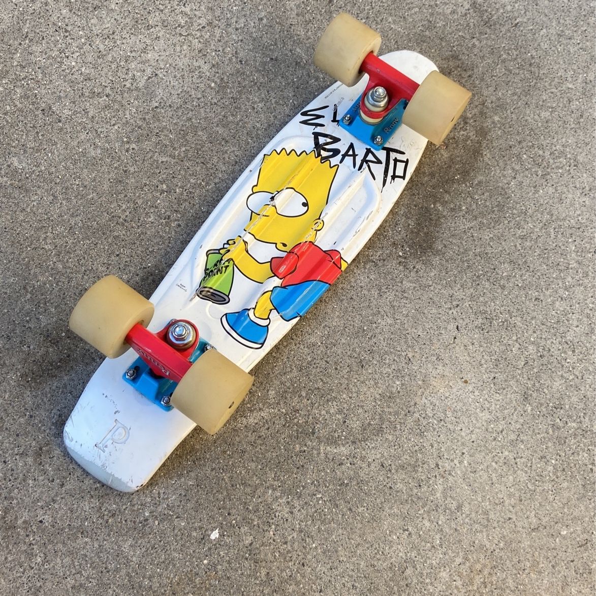 Planche à Roulettes Penny Bart Simpson édition Limitée - Occasion