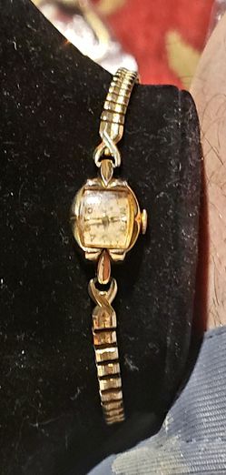 Vintage Elgin 10kt Gold Plated Women's Dress Watch