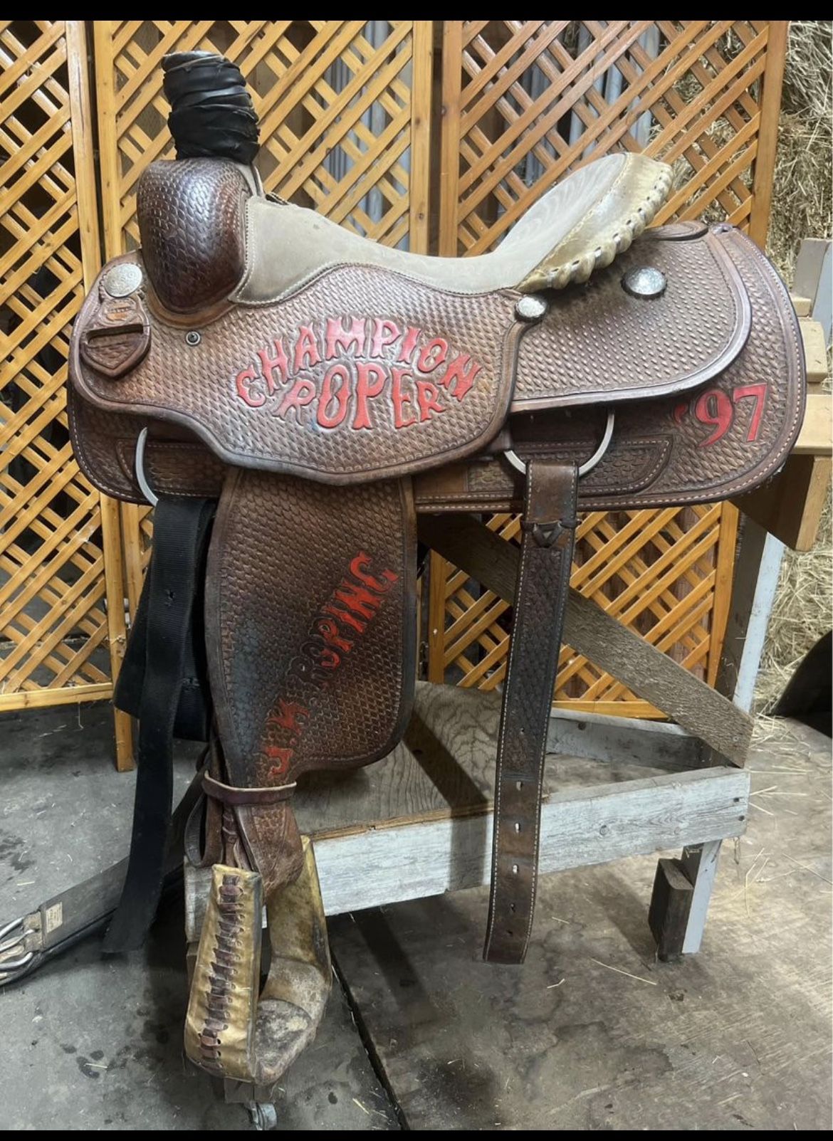 Jim Taylor Roping Saddle