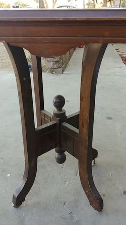 Antique end table